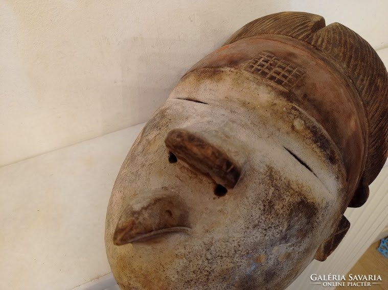 Ogoni népcsoport antik afrikai madár maszk Nigéria africká maska 361 dob 31 4658
