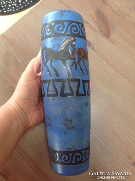 Old hans welling ceramic vase 1960s