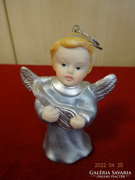 Christmas angel with lute, height 8.5 cm. He has! Jókai.