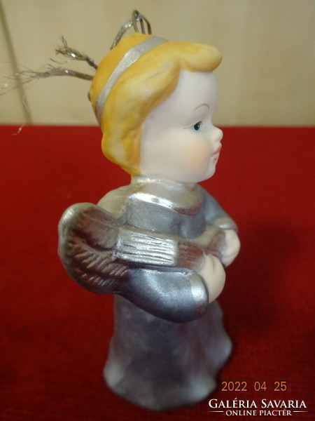 Christmas angel with lute, height 8.5 cm. He has! Jókai.