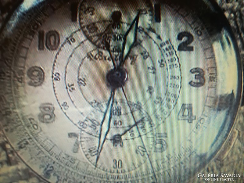 Breitling vintage chronograph két körös óra