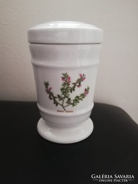 Porcelain pharmacy jar 11 cm