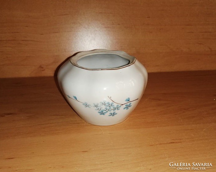 Jelzett porcelán cukortartó tető nélkül (28/d)