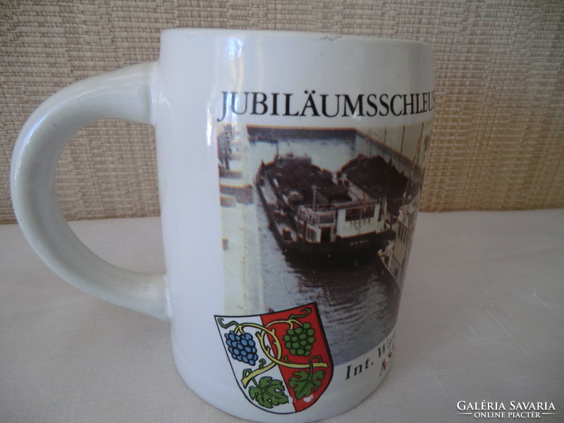 Sörös donau jubileumsschleusung aschach a.D. Dunau 13x8 mag 11 cm