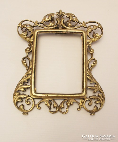 Beautiful ornate copper picture frame