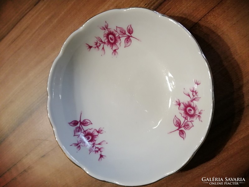 Raven house porcelain bowl with floral decor