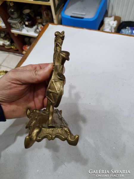 Old copper figurine