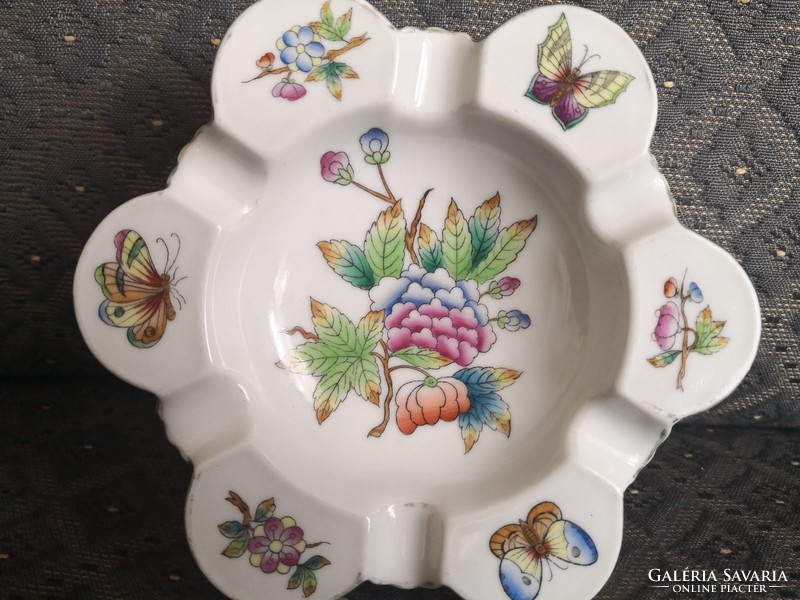 Antique Herend Victoria pattern ashtray