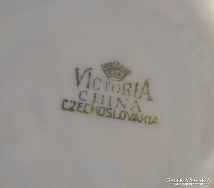 Antik "Victoria" asztali olaj- ecet kínáló