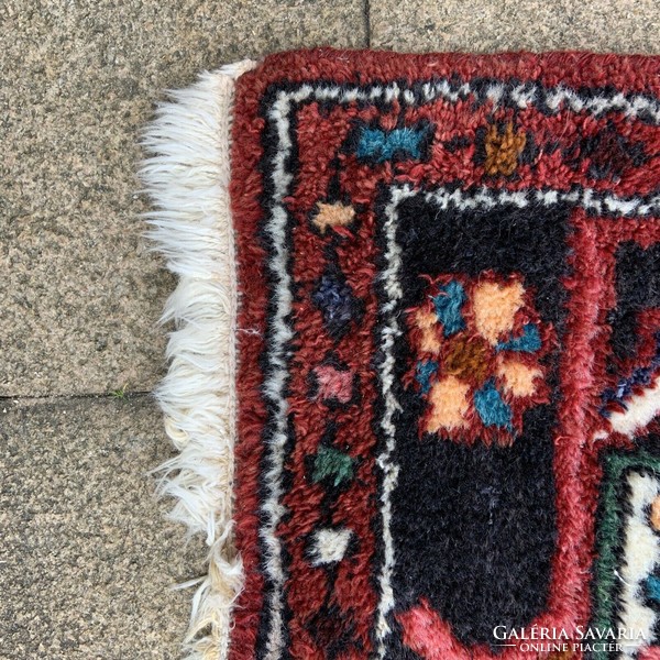 Iráni gyapju kéziperzsa szőnyeg 207x109cm