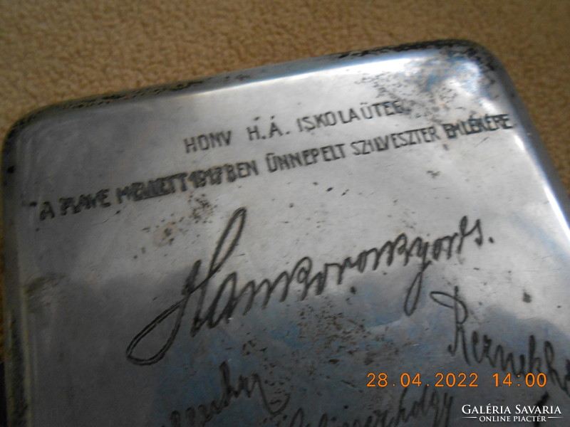 I.Vh 1917 piave, silver cigarette dosed