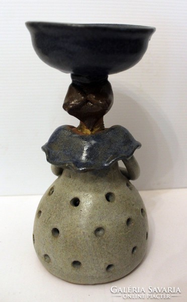 Ceramic female figure