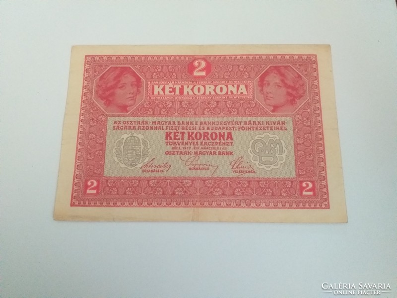 1917-es 2 Korona