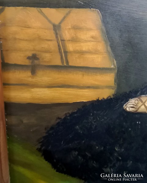 Ismeretlen festő – Szieszta című festmény – 558.