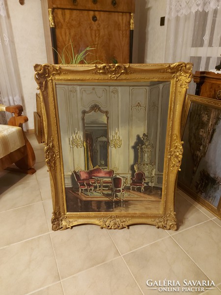 Antique padua kalman interior painting!