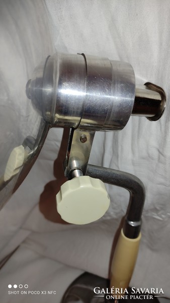 Vintage mid century industrial table lamp radiator kurt rosenthal Germany 1950s