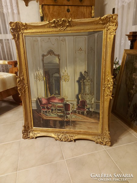 Antique padua kalman interior painting!