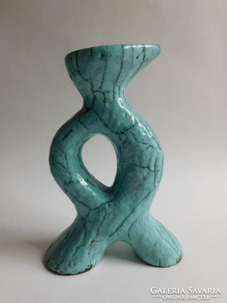 Ceramic craftsman retro bird candlestick