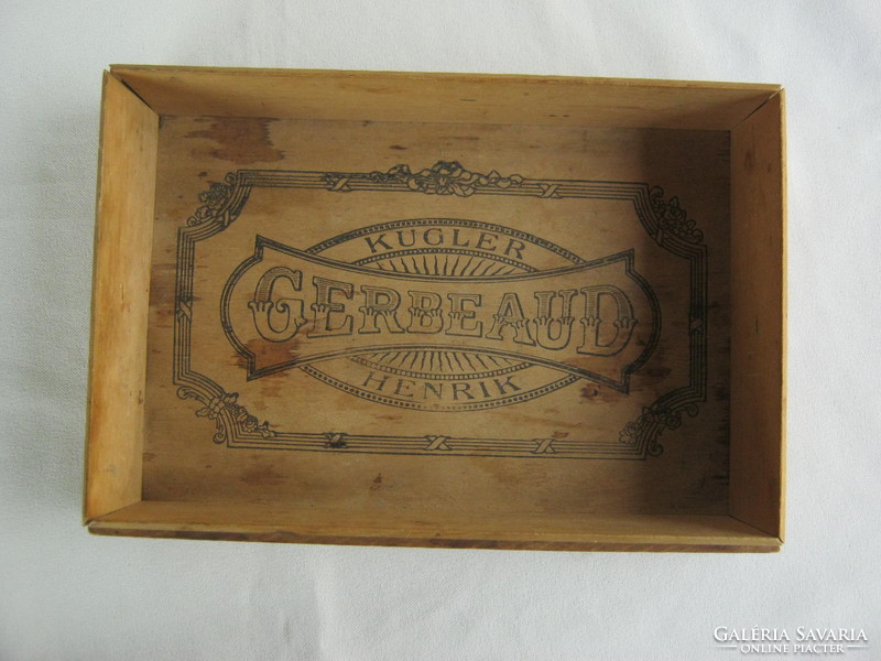 Gerbeaud kugler henrik wooden box gift box