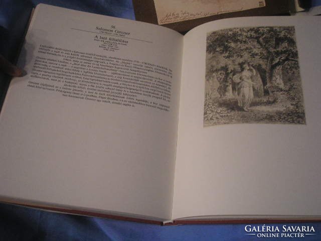 N27 German Austrian drawing art of the 18th century album can be given as a gift from Corvina publishing house