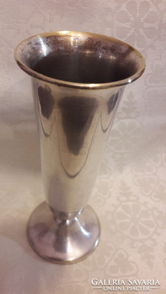 Ezüstözött váza (M2352)