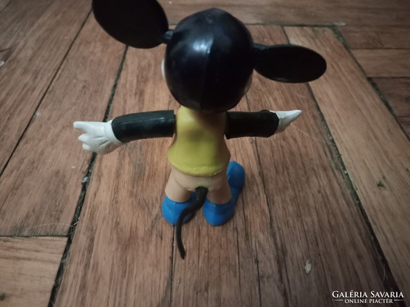 Mickey egér figura az 1960-70-es évekből ajándék két figurával