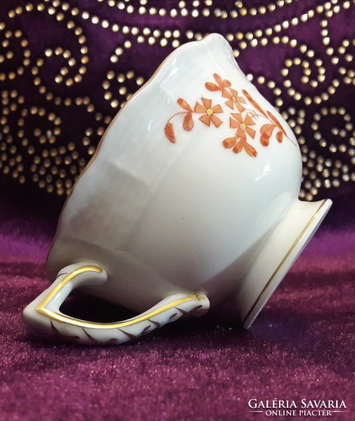 Herend coffee cup, retro rarity (l2184)