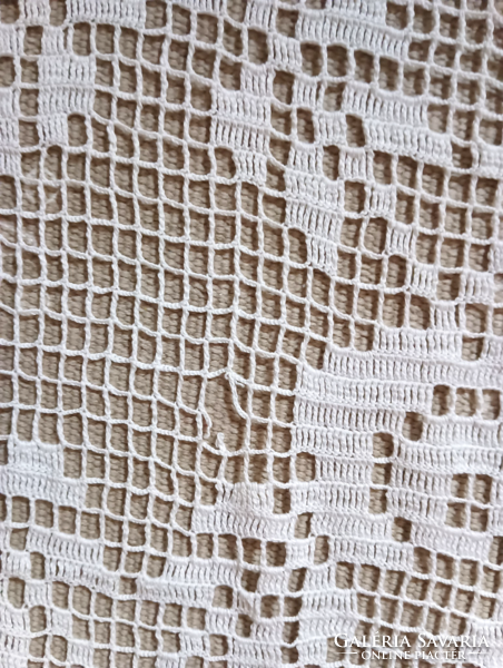 Rose pattern handmade crochet curtain bedspread 160 * 194 cm