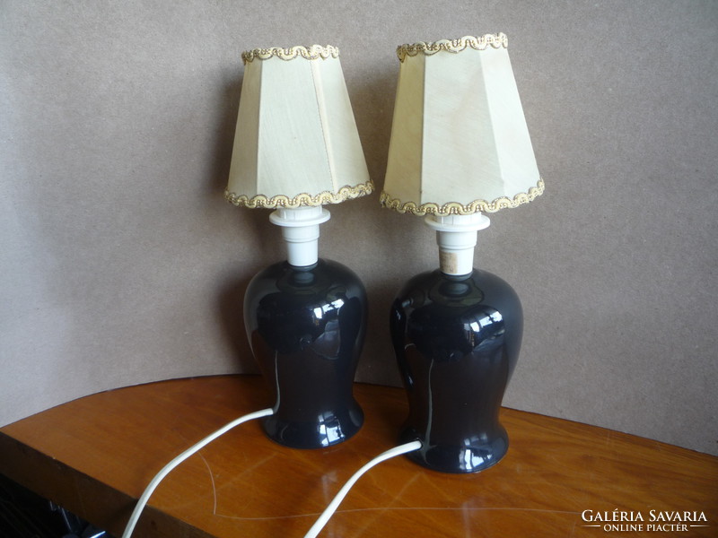 Pair of Zicoli bedside lamps.