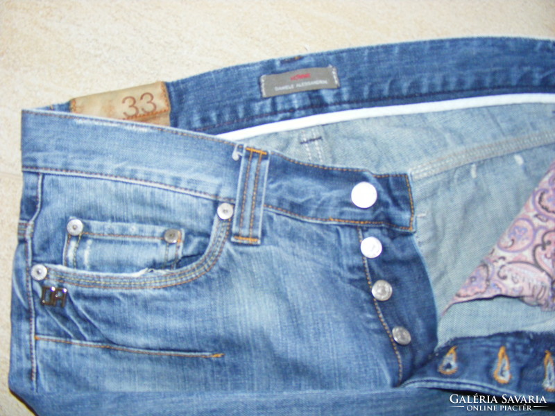 Daniele alessandrini luxury quality men's jeans size 33