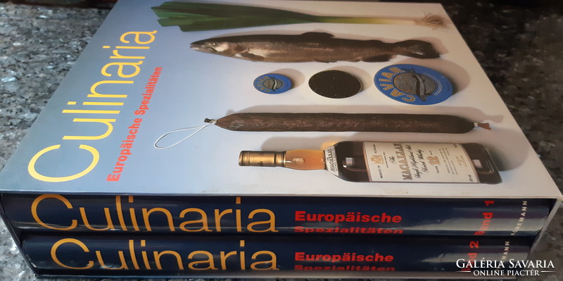 CULINARIA - EUROPäISCHE SPEZIALITäTEN   1- 2  SZAKÁCSKÖNYV