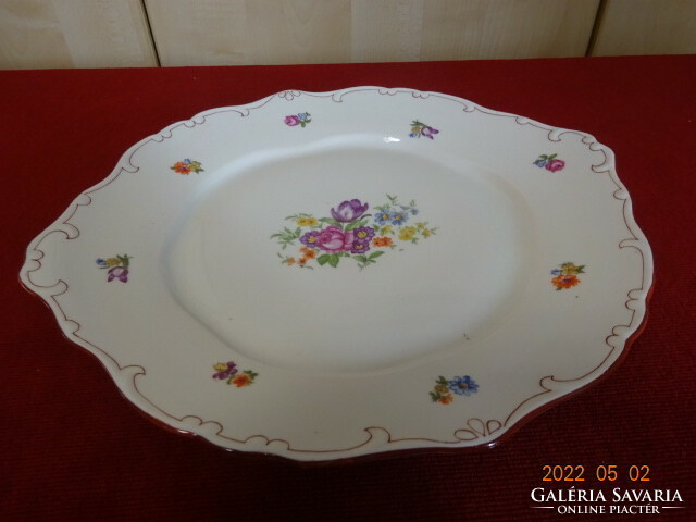 Ravenhouse porcelain, antique, feathered cake bowl, diameter 25.5 cm. He has! Jókai.