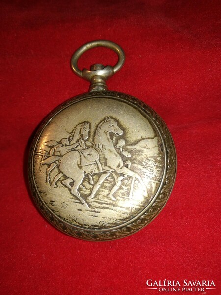 Pocket watch case in rococo style