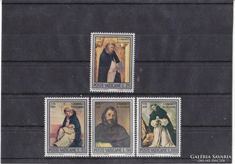 Vatican commemorative stamps full-set 1971