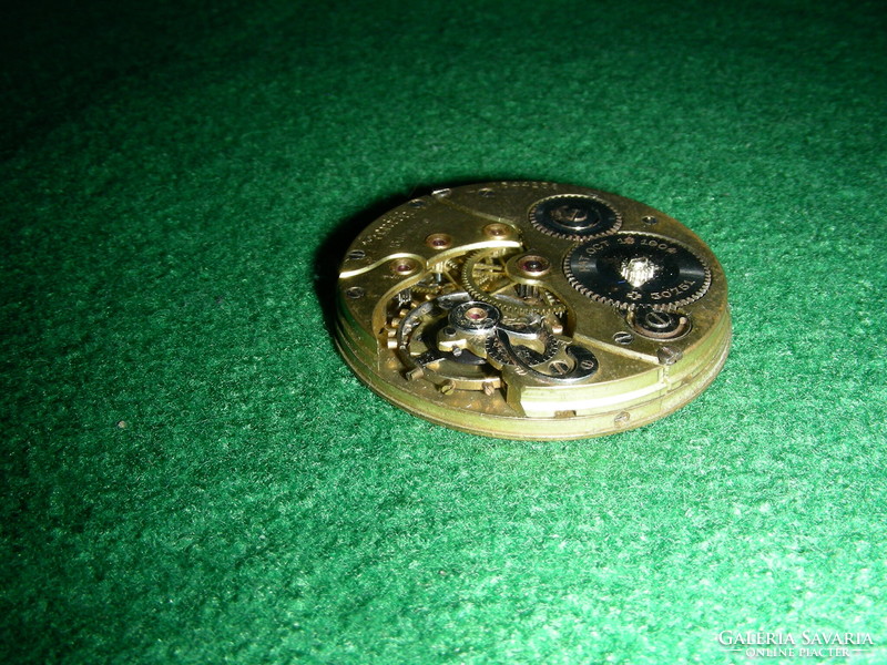 Zenith pocket watch structure pat. Oct 18 1904 with fine adjustment