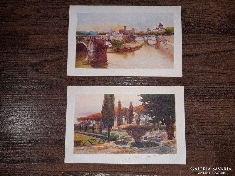Antique postcards Roma