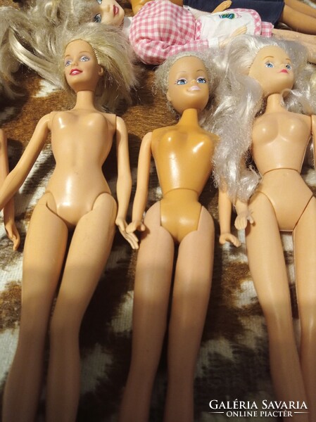 10 pcs barbie dolls are also retro pieces for sale