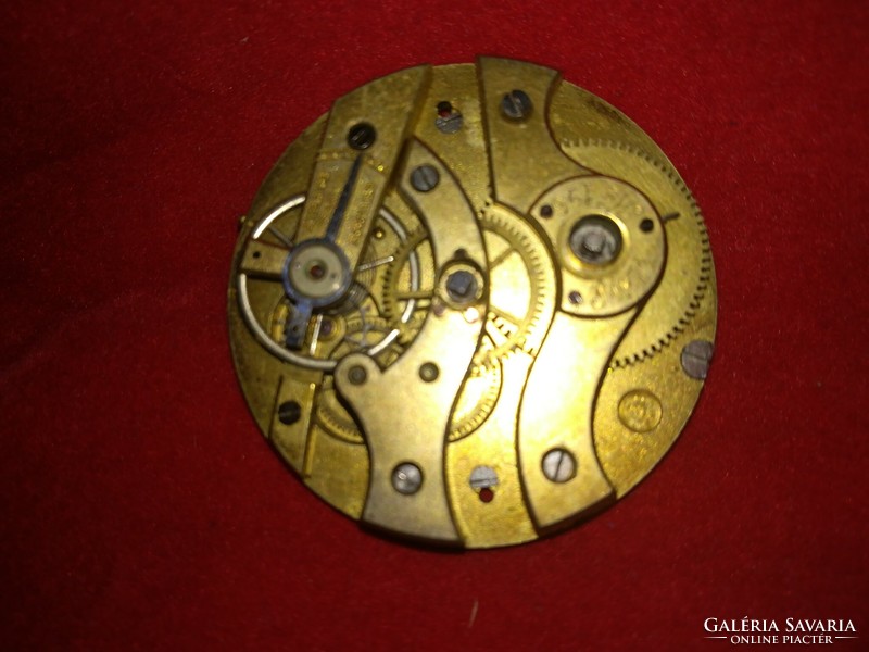 Cortebert key pocket watch construction