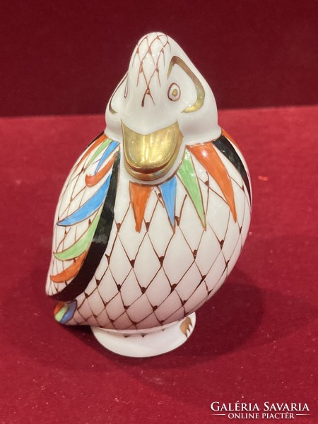 Hollóházi porcelán garden álló kacsa