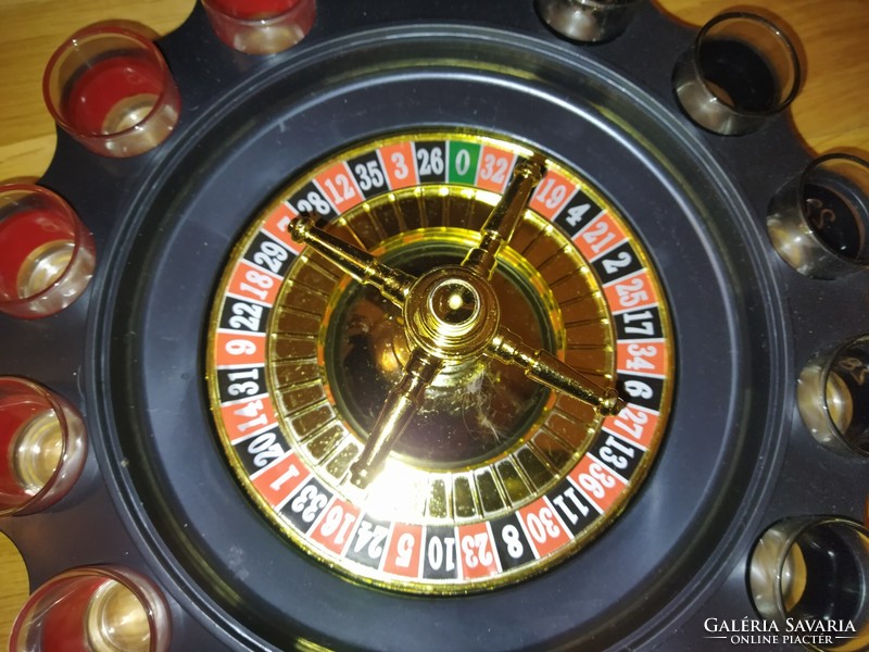 Roulette roulette drink set board game
