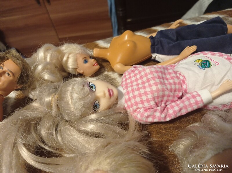 10 pcs barbie dolls are also retro pieces for sale