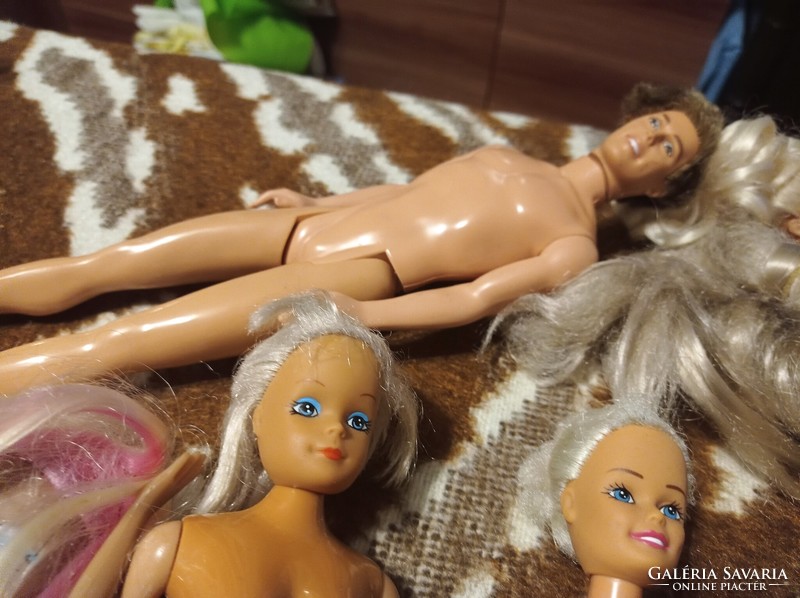 10 pcs barbie dolls are also retro pieces for sale