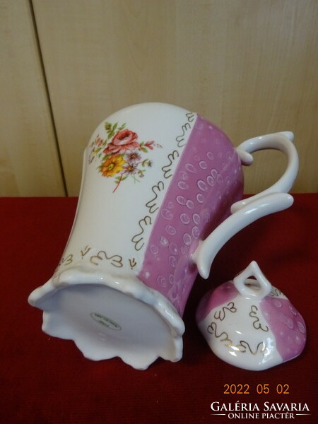 Oriental porcelain beautiful teapot with rose pattern. They have a fine porcelain 1.5 Liter! Jokai.