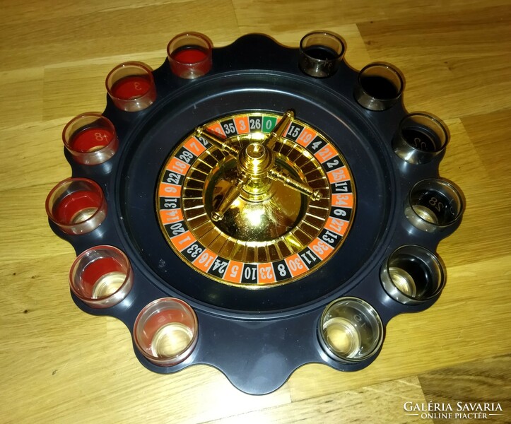 Roulette roulette drink set board game