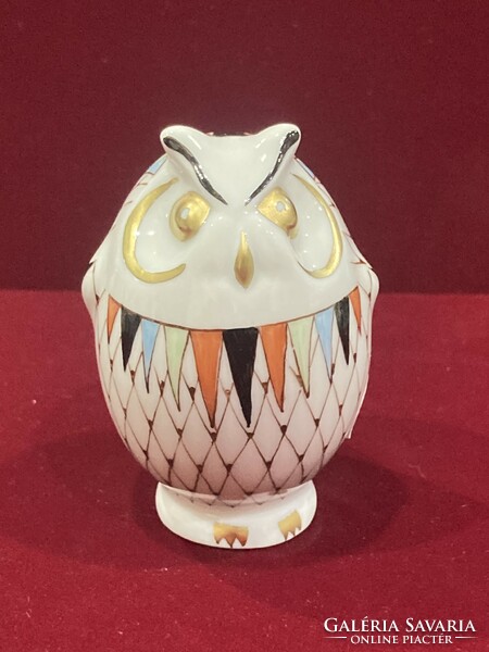 Raven house porcelain garden owl