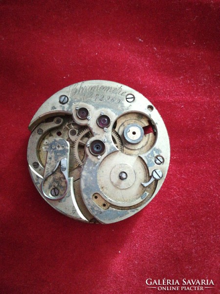 Chronometre No 72960 hordógátjáratú szerkezet alkatrésznek