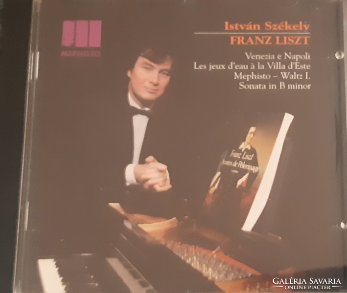 István Székely plays flour works on piano cd