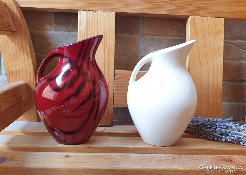 Rare zsolnay ox-blood pitcher jug