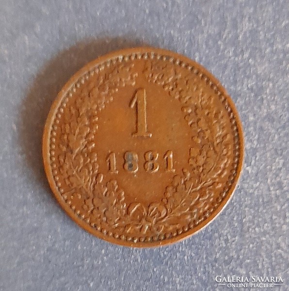Austria - 1 penny 1881