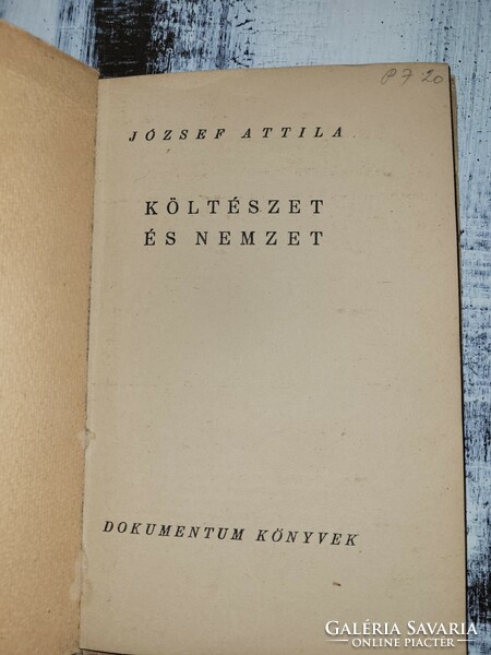 József Attila: Költészet és nemzet